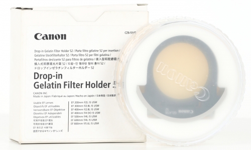 Canon Drop-In Gelatin Filter Holder 52